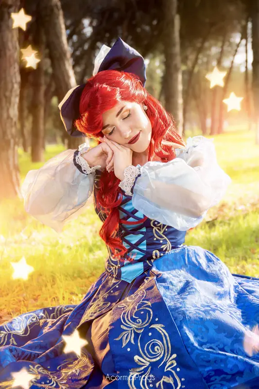 La Princesa Sirena en el bosque