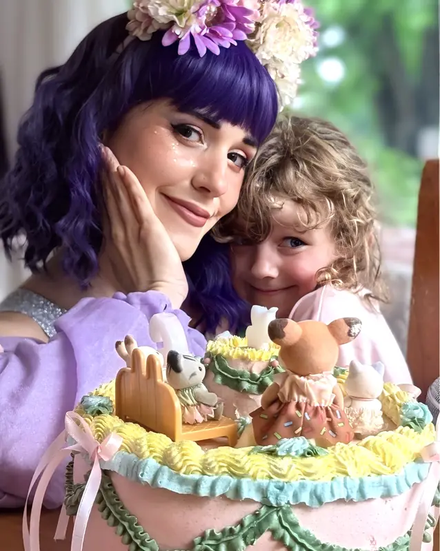 Tarta con el Hada de las Flores