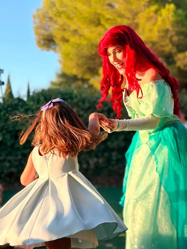 Baile con la Princesa Sirena